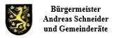 Brgermeister Andreas Schneider